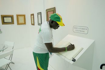 Contemporary Museum of Calligraphy admits World Cup guests and fans