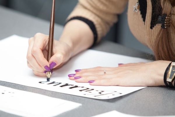 New enrollment to the Calligraphy school