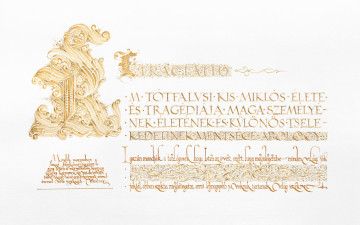 Retractatio (In remembrance of Miklós M. Tótfalusi Kis) Hungarian, died 1702