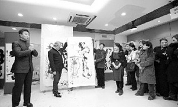 Выставка каллиграфа Сунь Юнъюя в Пекине