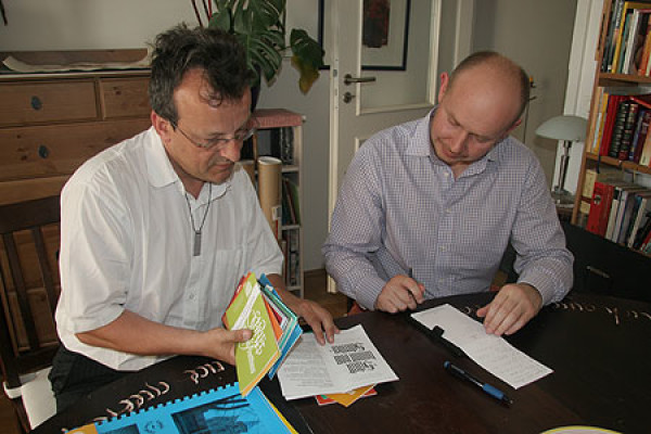 Участие каллиграфов Германии в Международной выставке каллиграфии