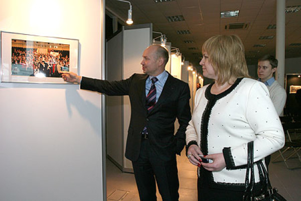 Встреча А. Шабурова с Л.Н. Духаниной, членом Общественной палаты Российской Федерации