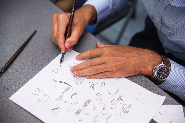 Pointed Pen calligraphy course 