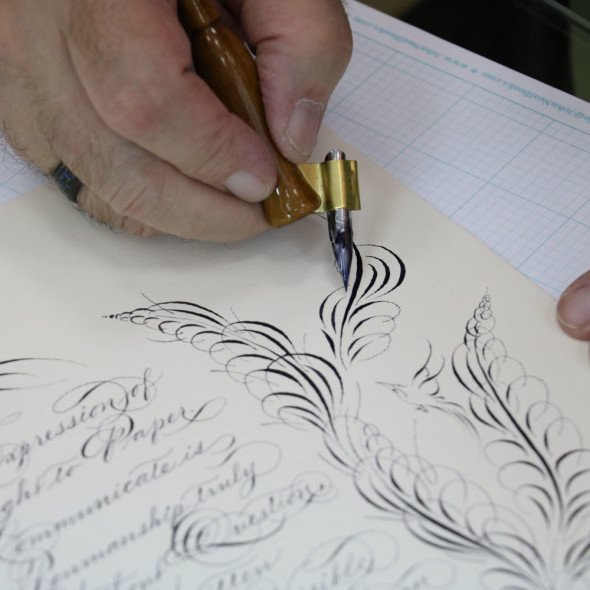 “Spencerian” Intensive course by Michael Sull in Moscow
