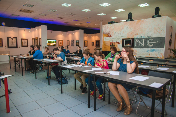Russian Cursive Writing: Excursion and Workshop