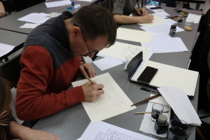 “Spencerian” Intensive course by Michael Sull in Moscow “Spencerian” Intensive course by Michael Sull in Moscow