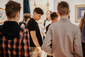 A sightseeing tour was held at the World Calligraphy Museum with a master class for children of the “Lichnost” private school A sightseeing tour was held at the World Calligraphy Museum with a master class for children of the “Lichnost” private school