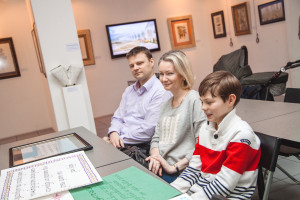 Final class of the children’s group at the National School of Calligraphy Final class of the children’s group at the National School of Calligraphy