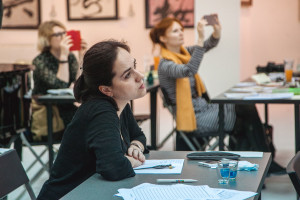 “Spencerian” Intensive course by Michael Sull in Moscow “Spencerian” Intensive course by Michael Sull in Moscow