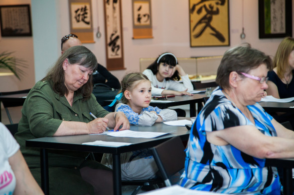 Spring presentation of the children's calligraphy course