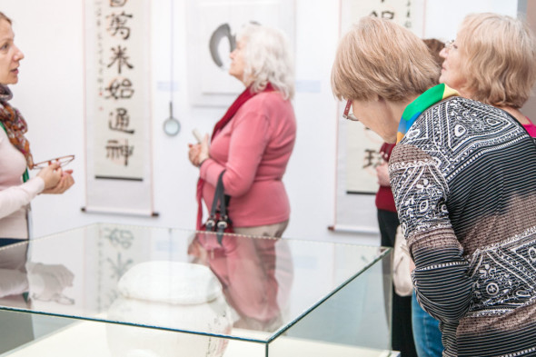 Charity tours in the Contemporary Museum of Calligraphy