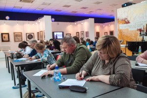 Тотальный диктант в Современном музее каллиграфии Тотальный диктант в Современном музее каллиграфии