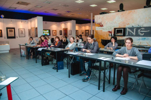 Начало занятий нового курса в Национальной школе каллиграфии Начало занятий нового курса в Национальной школе каллиграфии