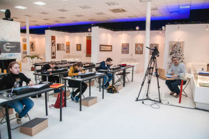 Kids studying Kids studying