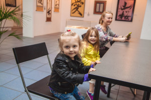 Final class of the children’s group at the National School of Calligraphy Final class of the children’s group at the National School of Calligraphy