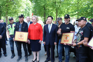 Press conference of “The Road of Friendship” Russian-Chinese motocross Press conference of “The Road of Friendship” Russian-Chinese motocross