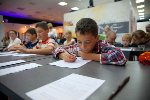 Presentation of the “Pointed pen course” for kids