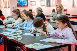 An excursion with a master class for children of school No. 777 An excursion with a master class for children of school No. 777