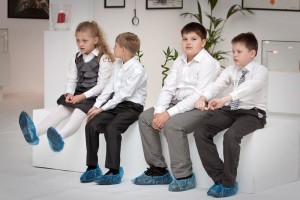 The youngest participants of the exhibition. The youngest participants of the exhibition.