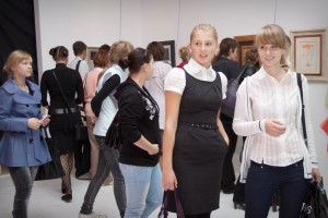 The youngest participants of the exhibition. The youngest participants of the exhibition.