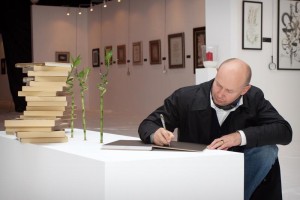 Organizers of the III International Exhibition of Calligraphy. Organizers of the III International Exhibition of Calligraphy.