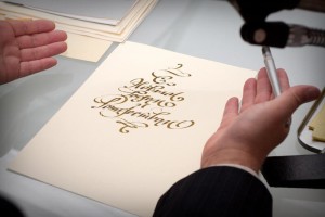 Three days of the fest of calligraphy in V. Novgorod Three days of the fest of calligraphy in V. Novgorod