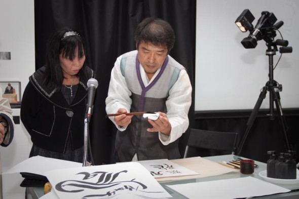Beautiful commencement of the III International Exhibition of Calligraphy