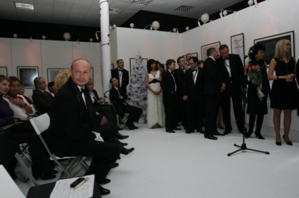The opening ceremony of the new exhibition at the Contemporary Museum of Calligraphy