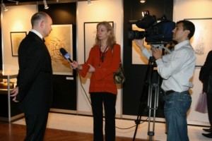 Presentation of the International Exhibition of Calligraphy at the MGIMO University Presentation of the International Exhibition of Calligraphy at the MGIMO University