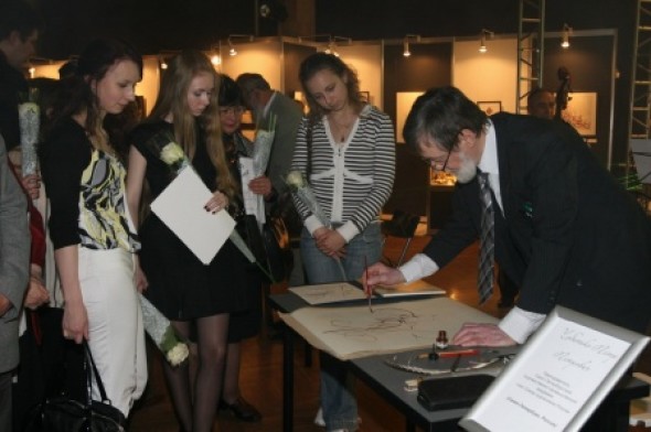 Presentation of the International Exhibition of Calligraphy at the MGIMO University