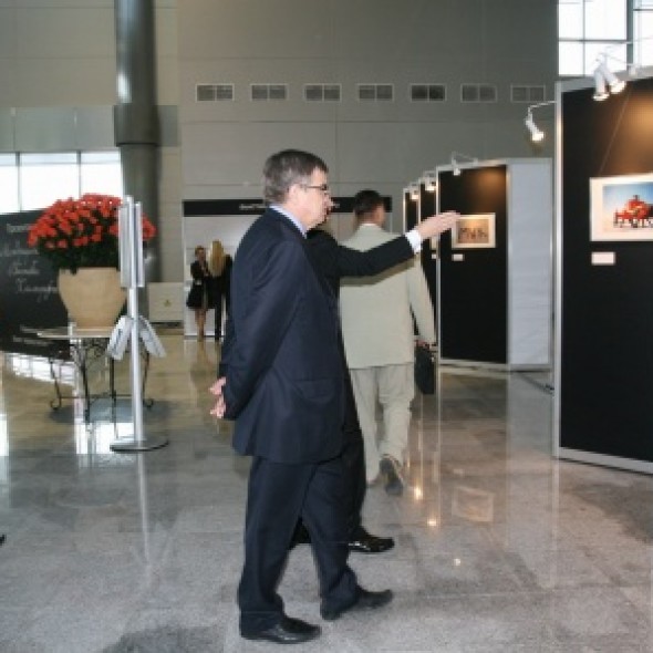 Presentation of the International Exhibition of Calligraphy at the Crocus Expo International Exhibition Center