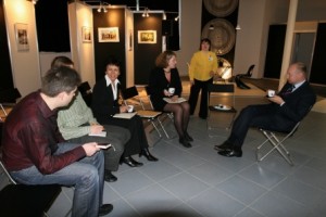 Meeting of the International Exhibition of Calligraphy team Meeting of the International Exhibition of Calligraphy team