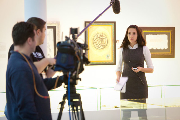 Grand opening of a new season at the Contemporary museum of calligraphy