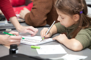 The first children’s class at the School of Calligraphy The first children’s class at the School of Calligraphy