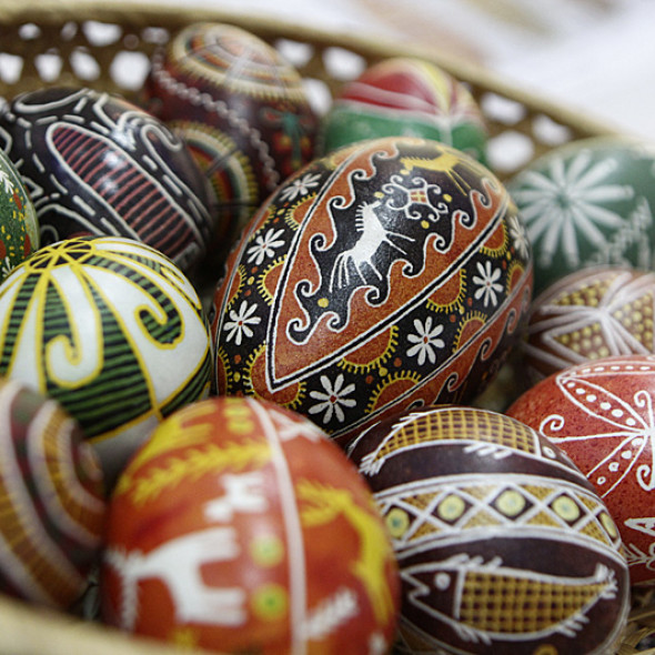 The Day of Slavic Easter egg