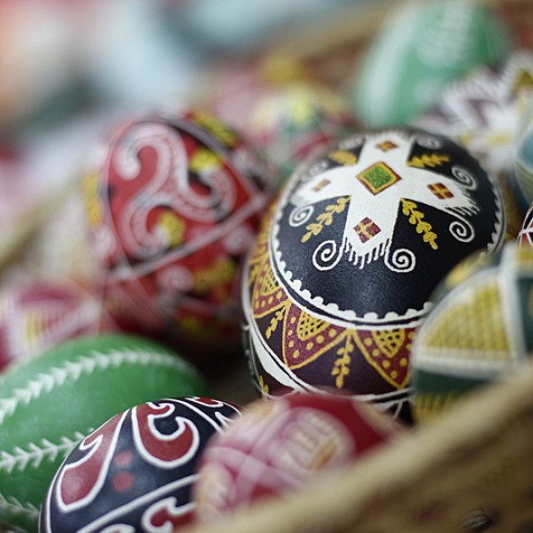 The Day of Slavic Easter egg