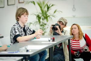 A new intake at the School of Calligraphy A new intake at the School of Calligraphy