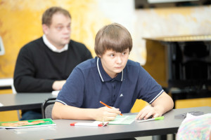 A new intake at the School of Calligraphy A new intake at the School of Calligraphy