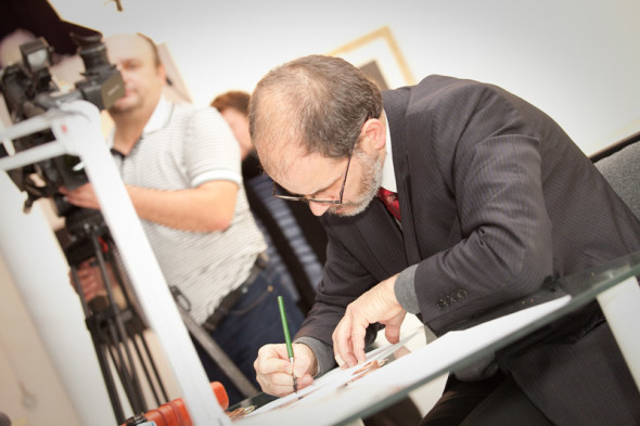 The opening of the IV International Exhibition of Calligraphy