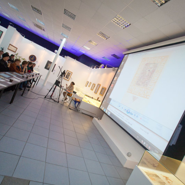 Workshops by Saint-Petersburg calligraphers