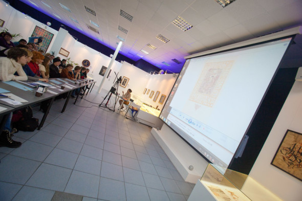 Workshops by Saint-Petersburg calligraphers