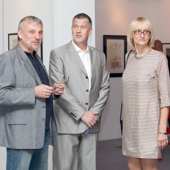V.V. 沙波瓦洛夫《书法、水和机遇》作品个人展览开幕