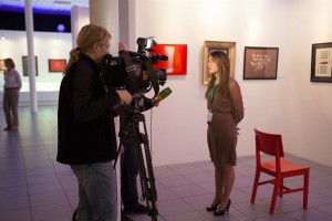 The press-conference of the 5th International Exhibition of Calligraphy The press-conference of the 5th International Exhibition of Calligraphy