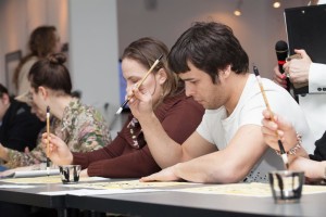 第五届国际书法展新闻发布会 第五届国际书法展新闻发布会