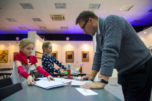 Classes of the children's group of the national School of Calligraphy Classes of the children's group of the national School of Calligraphy