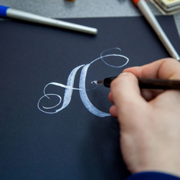 Workshop on lettering