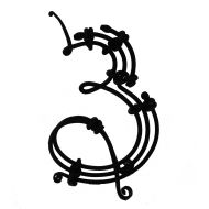 Буквы из металла - Прикладная каллиграфия
