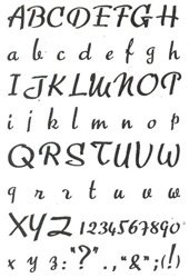 История шрифта и каллиграфии во Франции