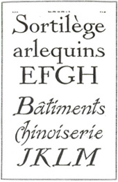 Lettering and Calligraphy in France