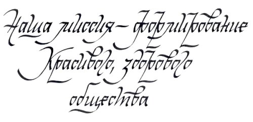 Calligraphy 